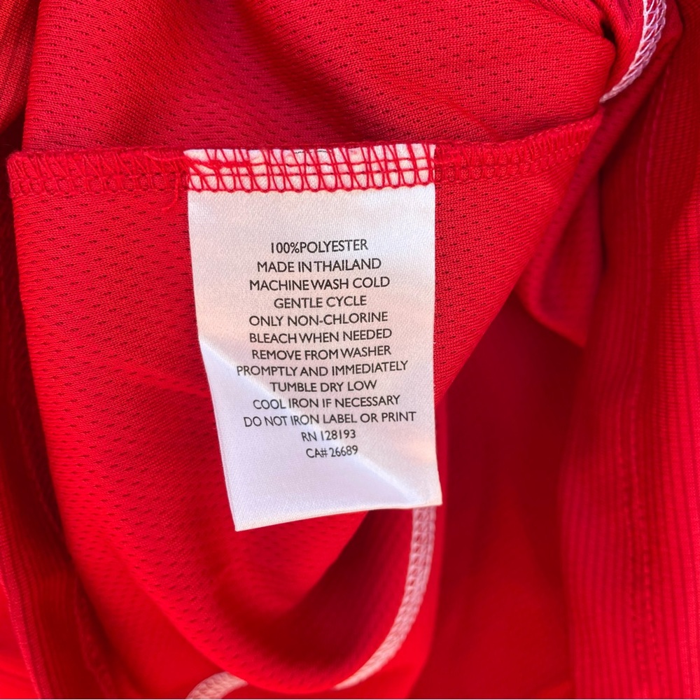 PING 1/4-Zip Red University of Wisconsin "W" Pullover XL - Picture 11 of 13